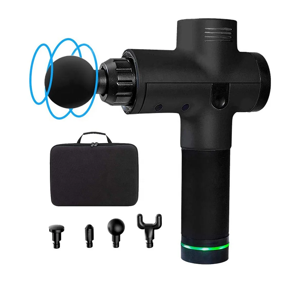 Meresoy Sport Cordless Body Massager Gun Deep Tissue Quiet Dropshipping Muscle Percussion Gun Massager Vibration