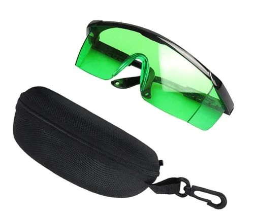 Laser Level Glasses GL01G Adjustable Green Laser Glasses For Decorating, Plumbing, Safety Laser Glasses