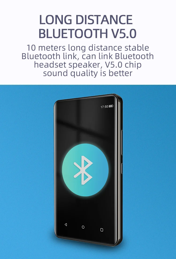 Новинка популярный портативный музыкальный MP3-плеер с ЖК-дисплеем динамик беспроводной аудиоприемник Bt спортивный
