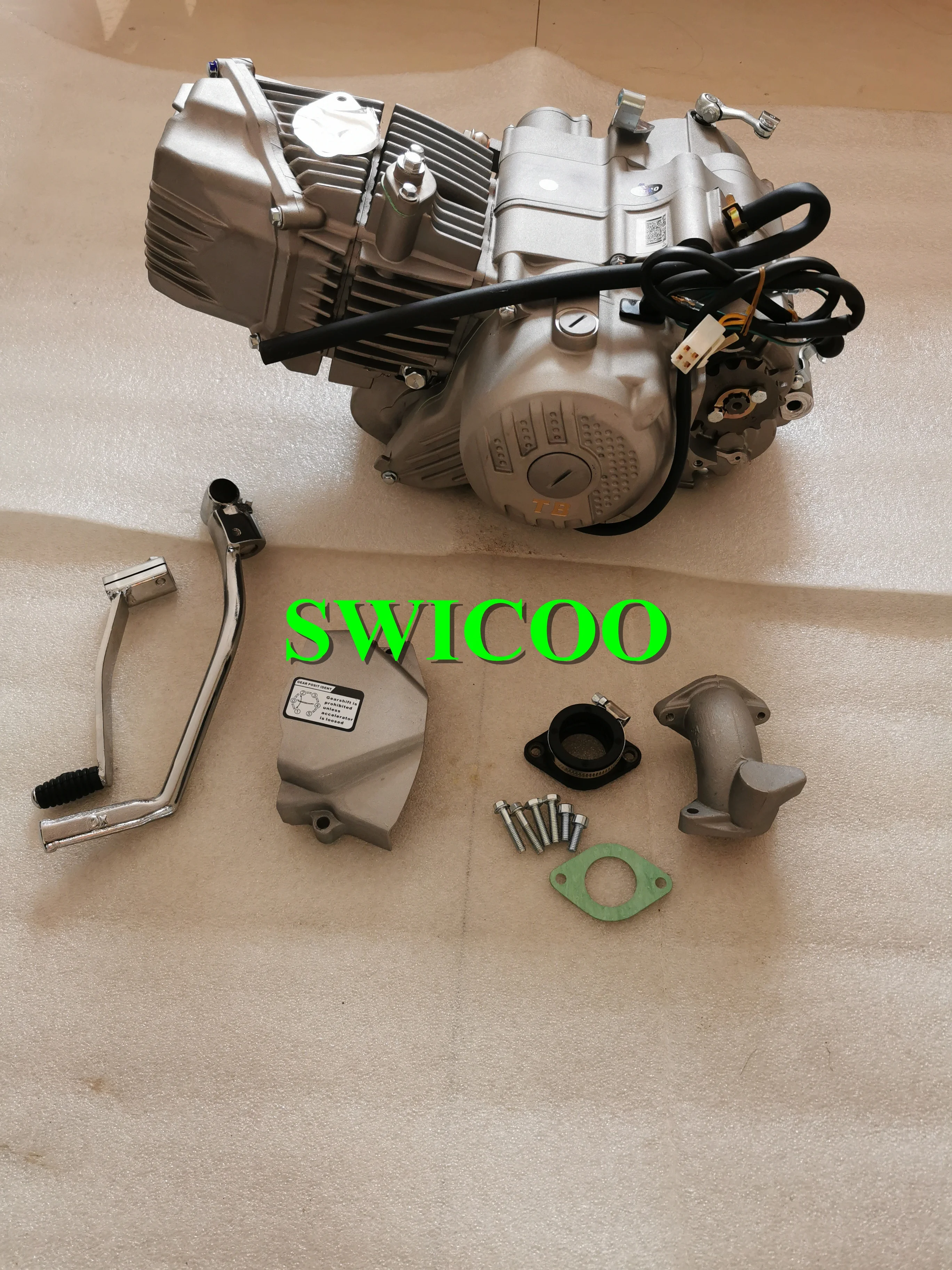 4 stroke engine motorcycle engine assembly 190CC Horizontal ZONGSHEN 190 engine Daytona Anima 190cc
