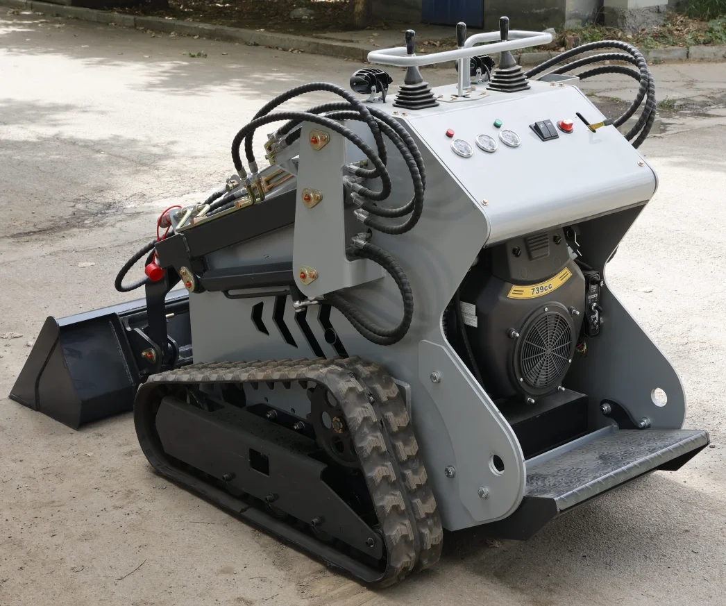 Free shipping mini skid steer loader crawler/wheel mini skid steer loader agriculture garden skid steer loader