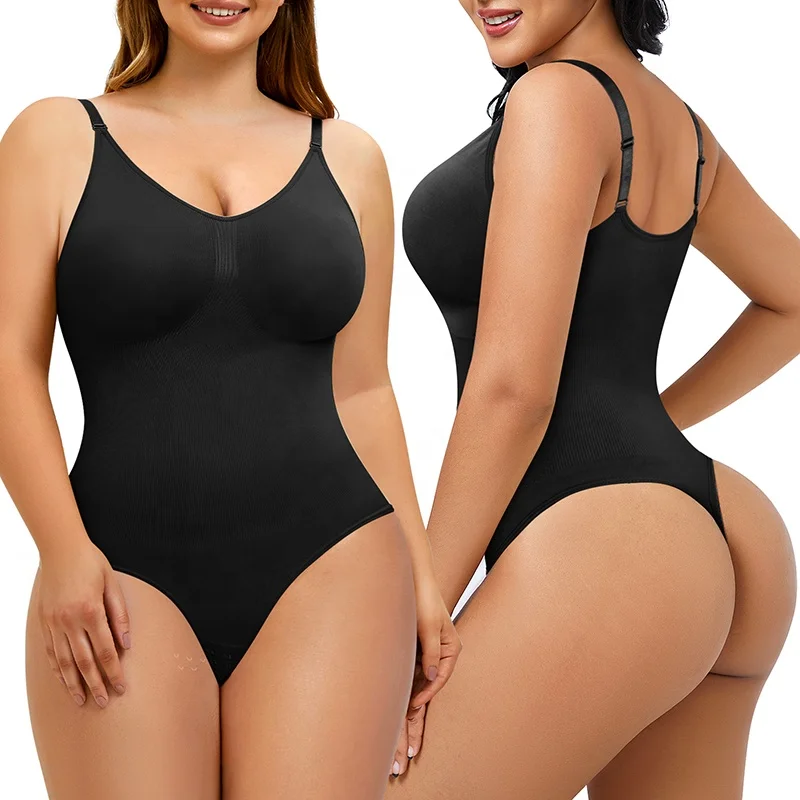 Bodysuit Women Shapewear Tummy Control Butt Lifter Body Shaper Smooth Invisible Under Dress Slimming Underwear