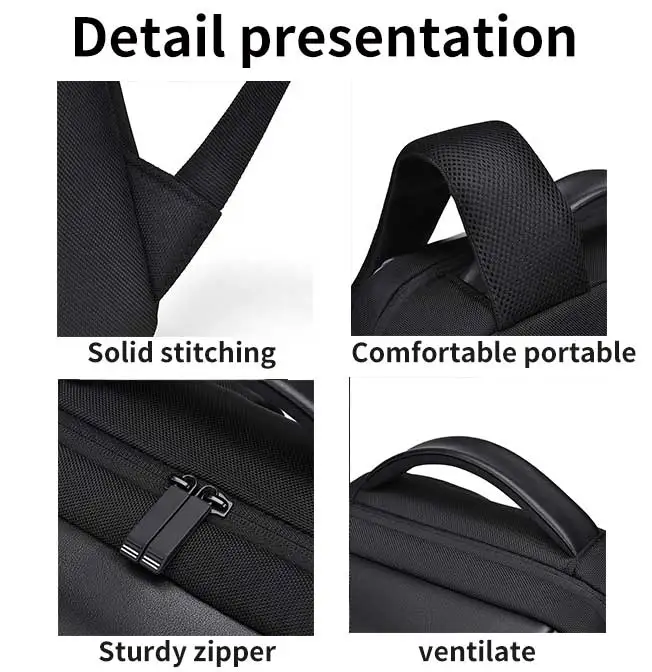 Leisure Computer Backpack Laptop Suppliers High Quality Fashion Top 10 Trending Products Fabrication Waterproof Canvas Polyester