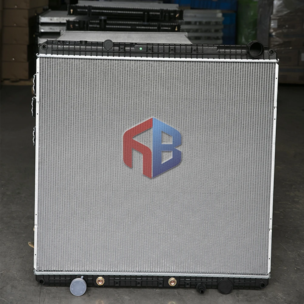 OEM 800104/238647/2001-1738 High quality aluminum brazing radiator for Freightliner Cascadia 113/125/M2 112 radiator manufacture