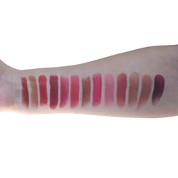 Professional  High Quality Beauty Makeup Matte Shimmer Satin Deep Moisturizing Non-sticky Elegant Longlasting Lipstick