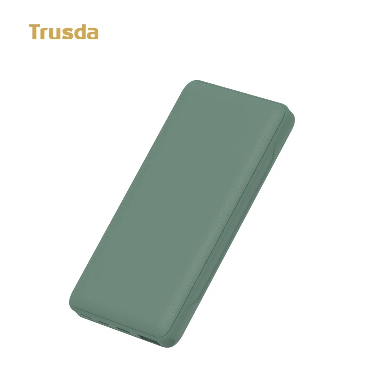  TRUSDA CP3 ультра тонкий 10000mah PD 18W быстрая зарядка внешний аккумулятор Двойной выход 5 цветов на выбор