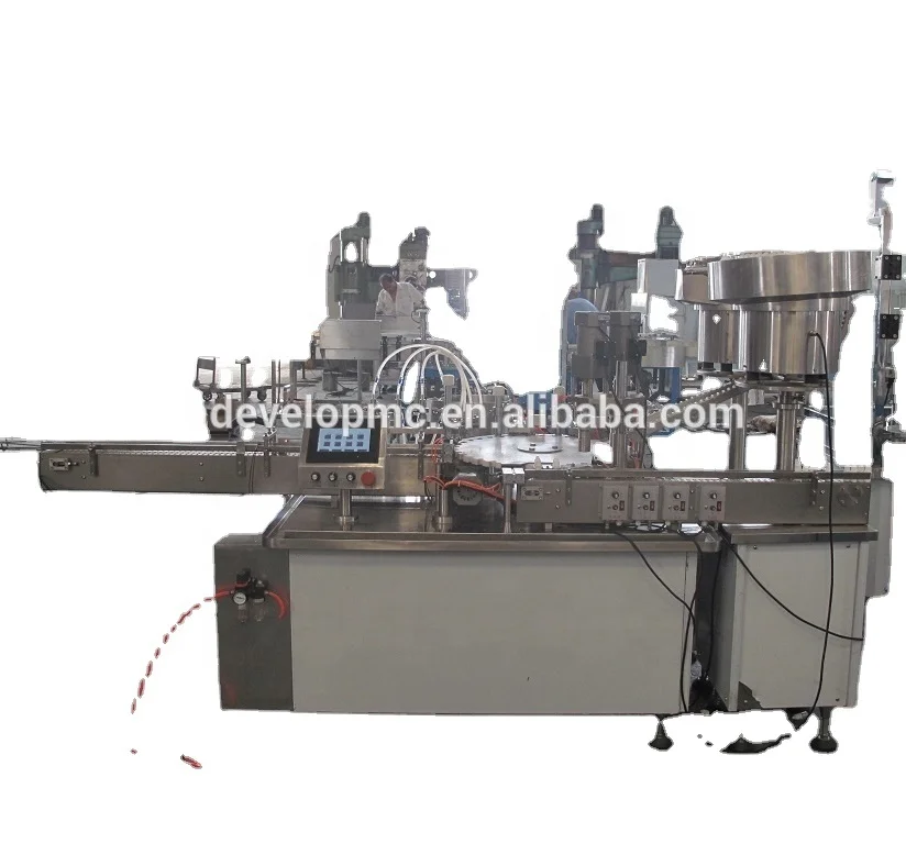 
YG100B Eye Drop Filling Plugging Capping Machine & Eye Drop Filling Line 