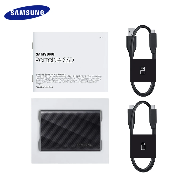 Original Samsung T9 Portable SSD 1TB 2TB 4TB External Hard Drive High Speed up to 2000mb/s USB 3.2 Gen2 Hard Disk For Laptop PC