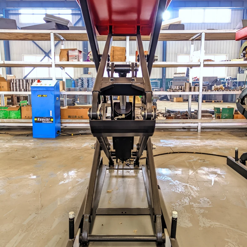 Hydraulic automatic lifting car lift Aver DC-662 underground scissor lifting car equipment