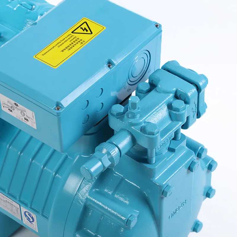 Brilliant type semi hermetic refrigeration compressor r410a