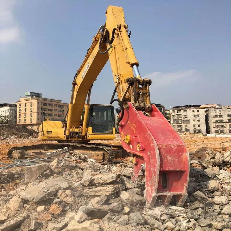 Precision Demolition Stripping Reinforced Concrete Save manpower Bite Force Excavator Hydraulic Pulverizer