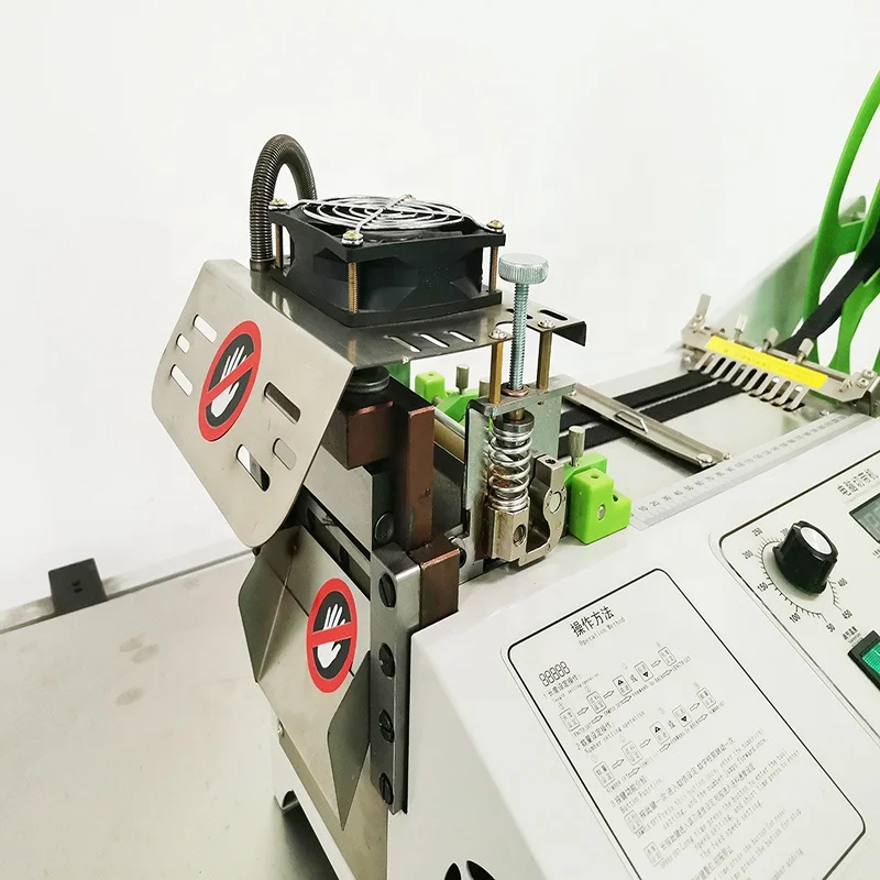 Label Cutting And Folding Machine Elastic Tape Cutter Cloth Label Cutter