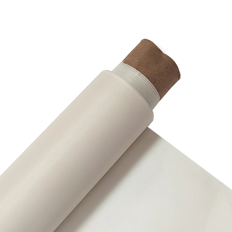 Custom White Color Industry 1.25m*1m Roll PTFE High Temperature Fabric for Heat Transfer
