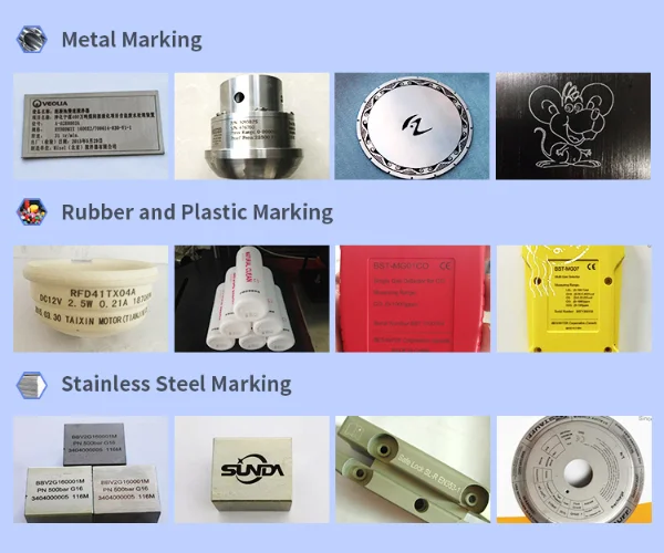 
Top Factory Hot Selling 20w 30w 50w 3D Fiber Laser Marking Machine Raycus price for Mobile Phones metal plastic 