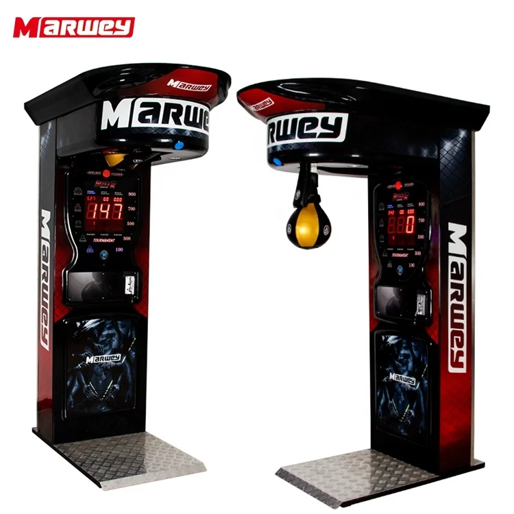 Монетная Спортивная аркадная игровая машина для бокса большая кикбоксинговая