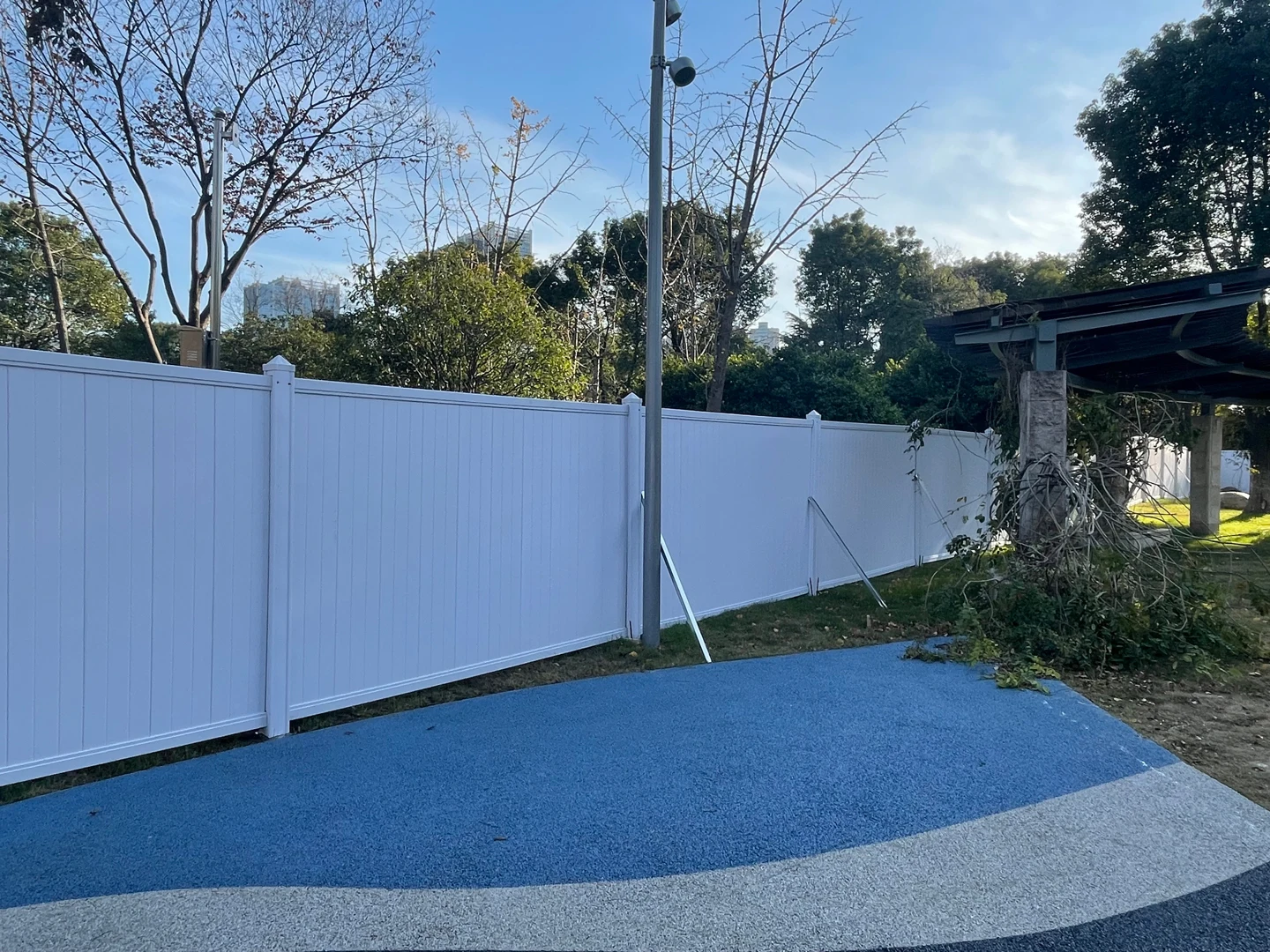 Screening Curtain  Waterproof  Frame Packing  Feature  Material  Natural Pvc Fence