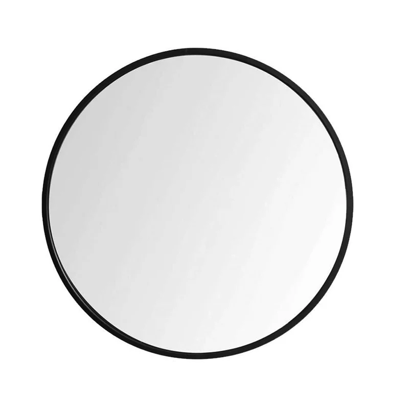 Wall Small Matte Frame Mirror Hallway Bedroom Decor Round wall Mirror for decorative rustic Living Room metal wall mirror