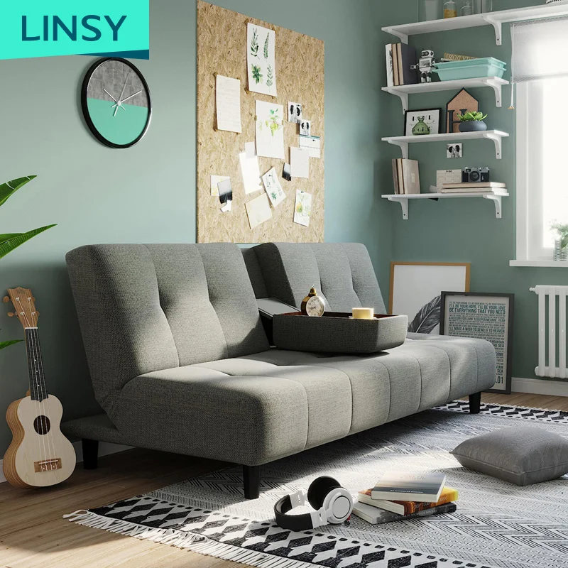 Linsy современный диван-кровать раскладной с подстаканником