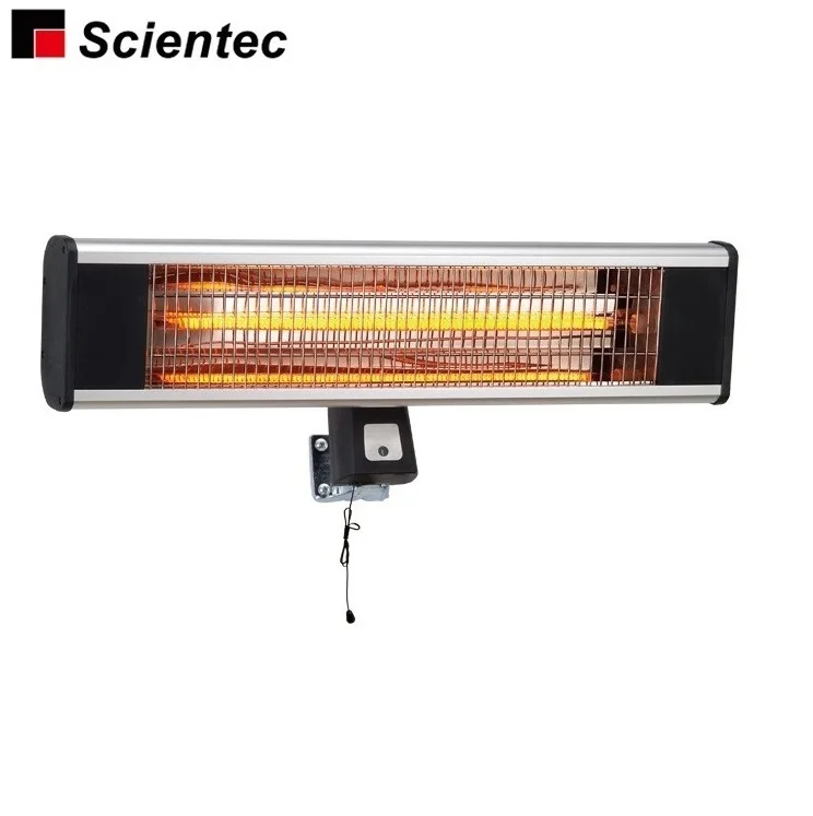 IP44 1800W 220V Portable Room Electrical Mounted Heater Carbon Fiber Electric Heater