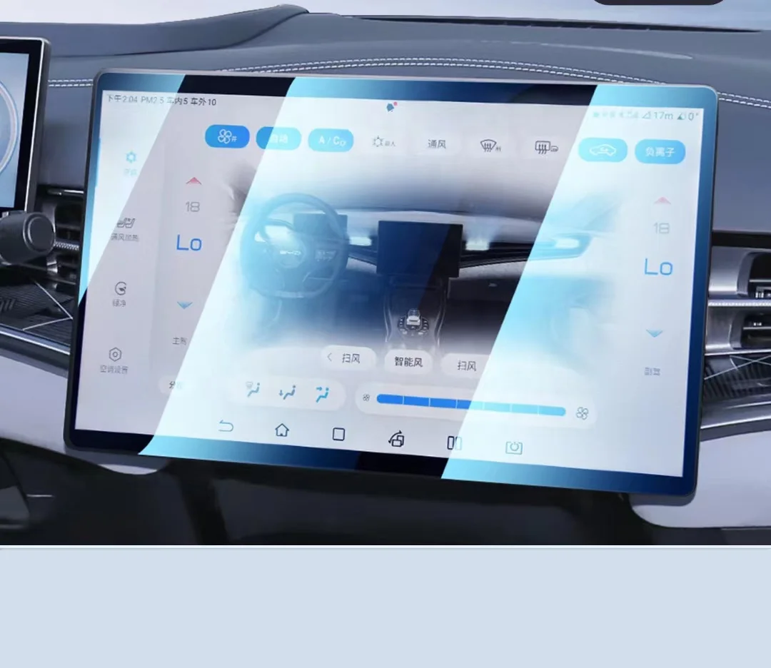 Высокопрозрачные автомобильные наклейки Защитная пленка для экрана фольга 2023 навигации GPS закаленное стекло аксессуары салона автомобиля