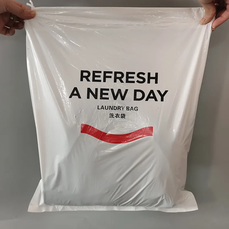 Factory Wholesale Hotel Non-woven Laundry Bag Disposable Hotel Laundry Bag