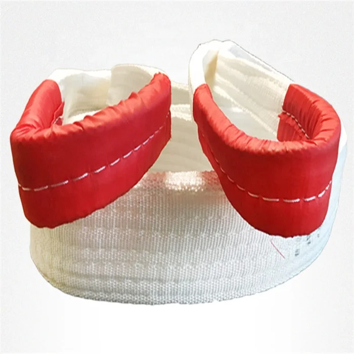 Double eyes type webbing sling