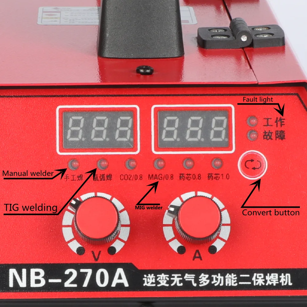 IGBT dc inverter MIG/MMA 3 IN 1 multifunction TIG ARC MAG MMA mig welding machine