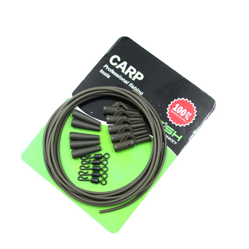 Selco Carp Fishing Accessories chod set Sleeve Mini Rubber cap Carp Fishing Lead Clip Action Pack Terminal Tackle