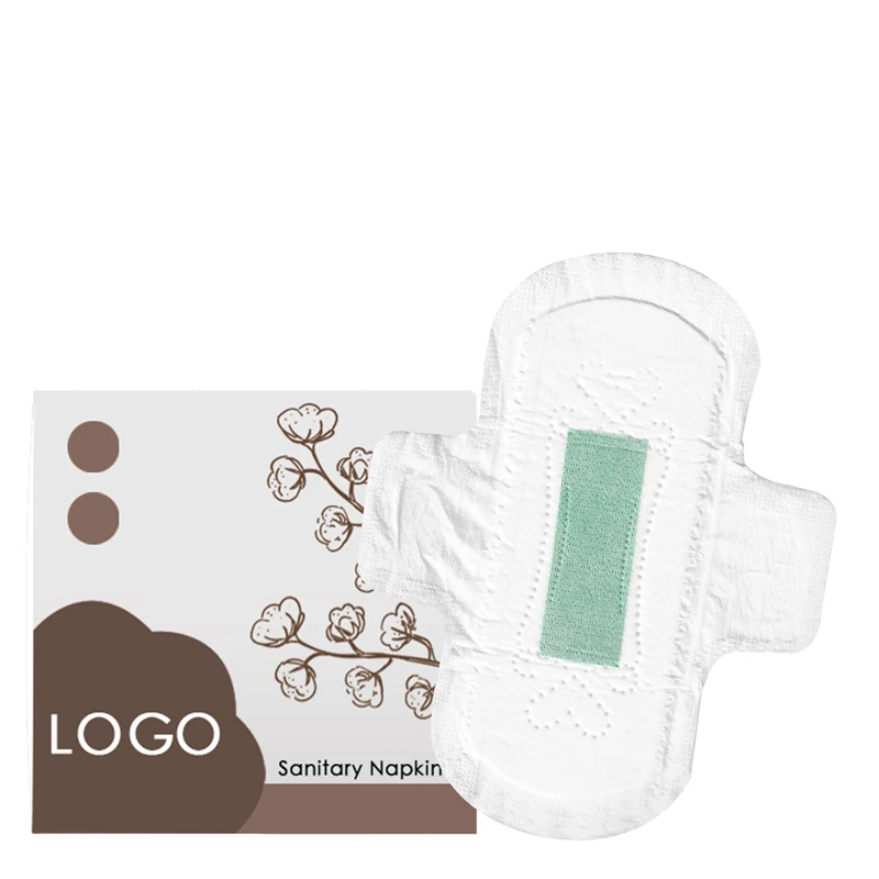 Aloe vera sanitary napkins ultra thin daily use sanitary pads wood pulp