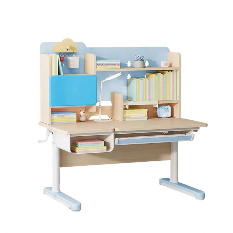 Pink Kids Study Chair Auto Brake Casters Height & Seat Depth for Growing Child Adjustable Lumbar Support Homeschool