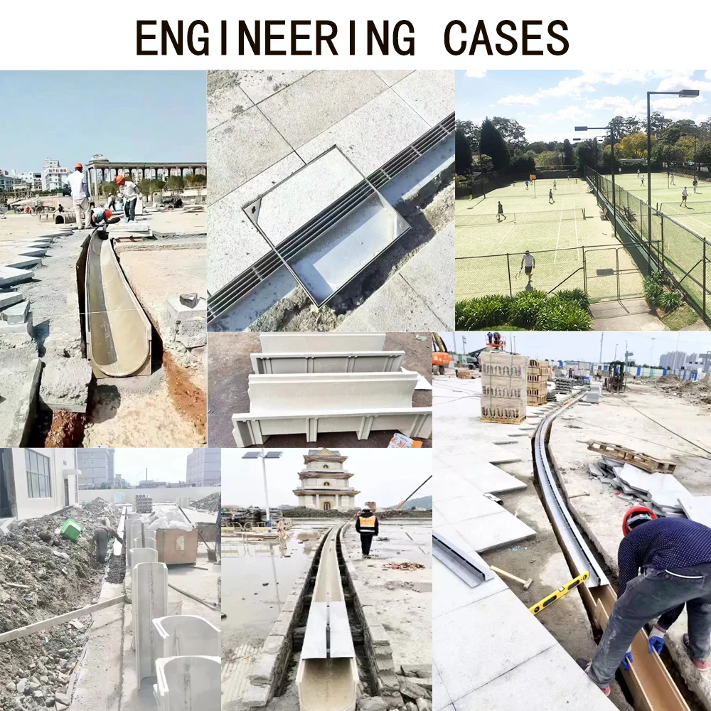 Composite Light Square Black Green Frp Resin Manhole Cover For Sewer Manhole Cover And Municipal Construction