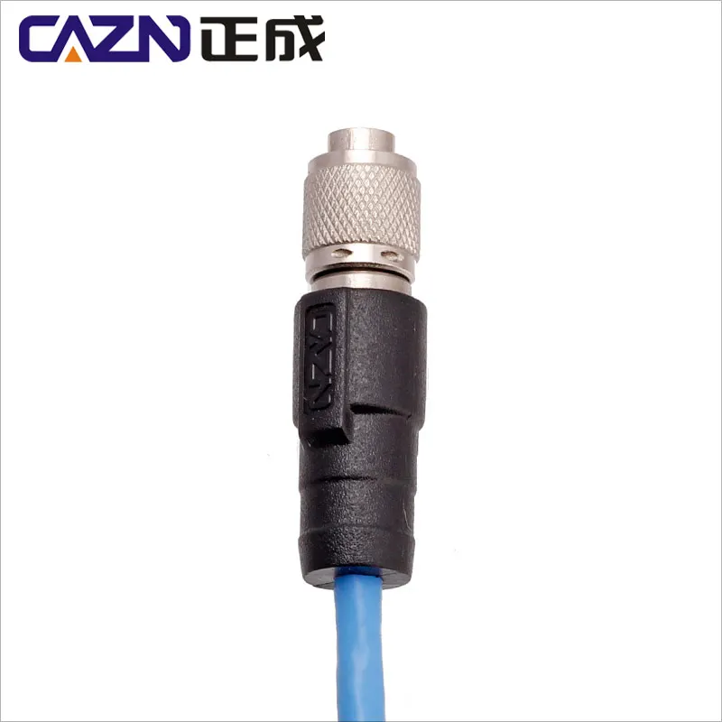 4Pin 1/4-28UNF to BNC PCB 3 to 1 Acceleration Sensor Cable CTC 034G20