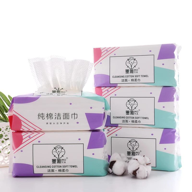 Factory 1 piece on behalf of delivery cotton towel soft absorbent disposable towel makeup remover compressed towel portable
