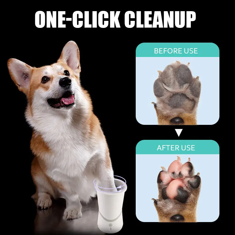 New Arrival Dog Paw Cleaner Washer Buddy Muddy Pet Foot Cleaner for Small Medium Large Dogs