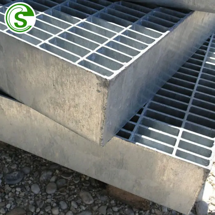 China Factory platform steel grating hot dipped galvanized grates drain grate