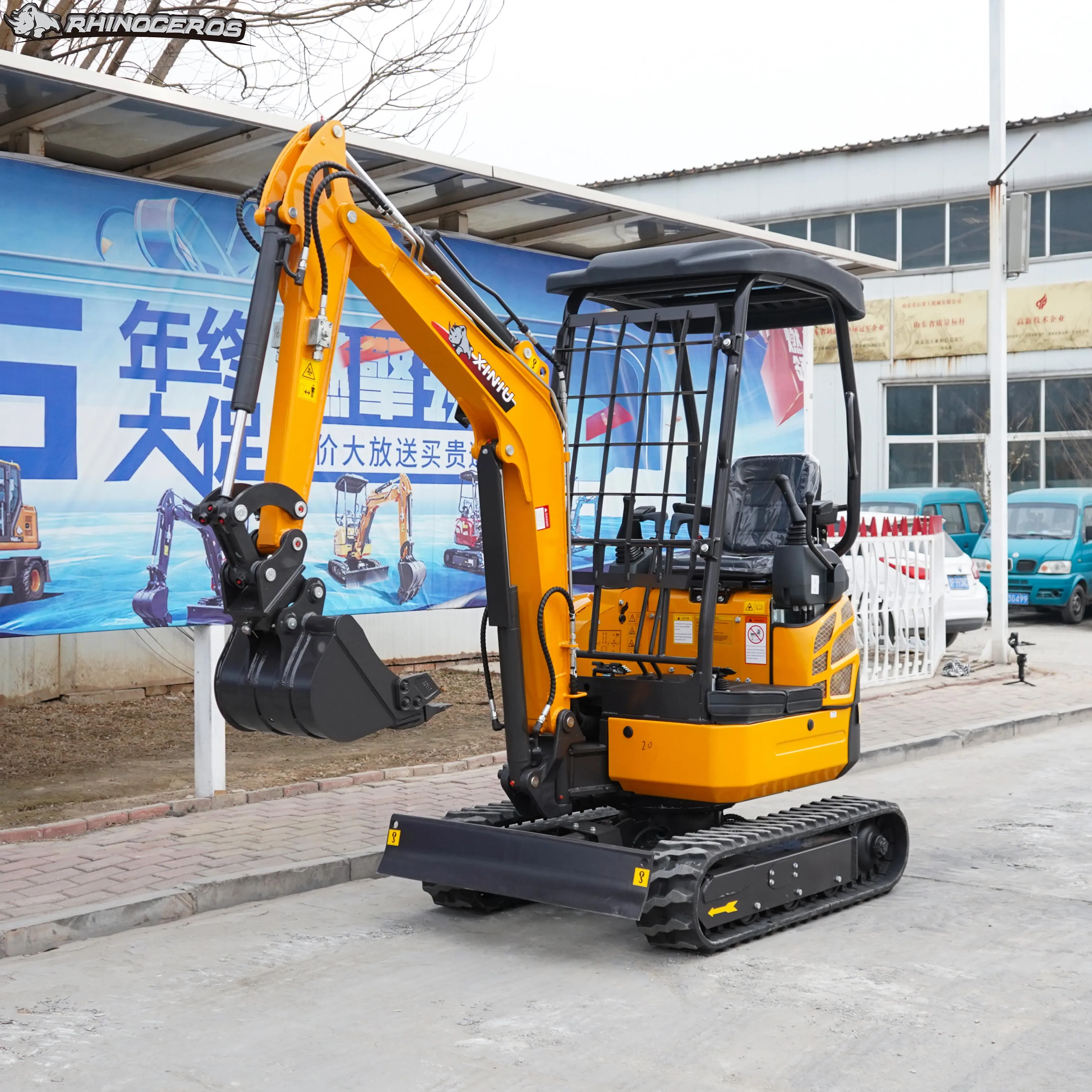 Rhinoceros XN18L mini excavator china mini digger cheap mini excavator