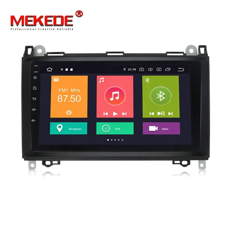 Автомобильный радиоплеер M Series Android 10 IPS + DSP 4G LTE CarPlay для Benz Sprinter B200 B-class W245 B170 W209 W169 Viano Vito
