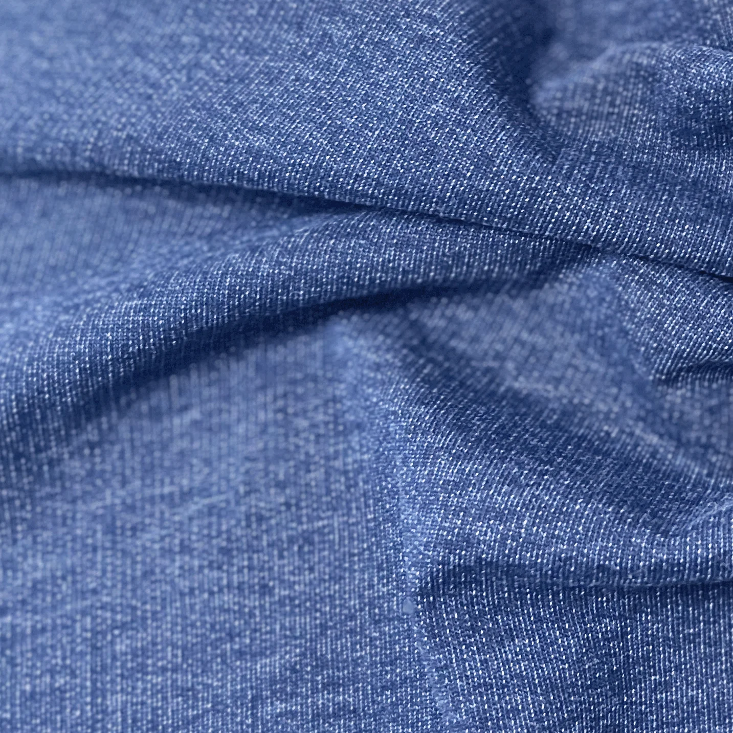 Organic cotton knitted denim 200gsm cotton twill fabric for pants