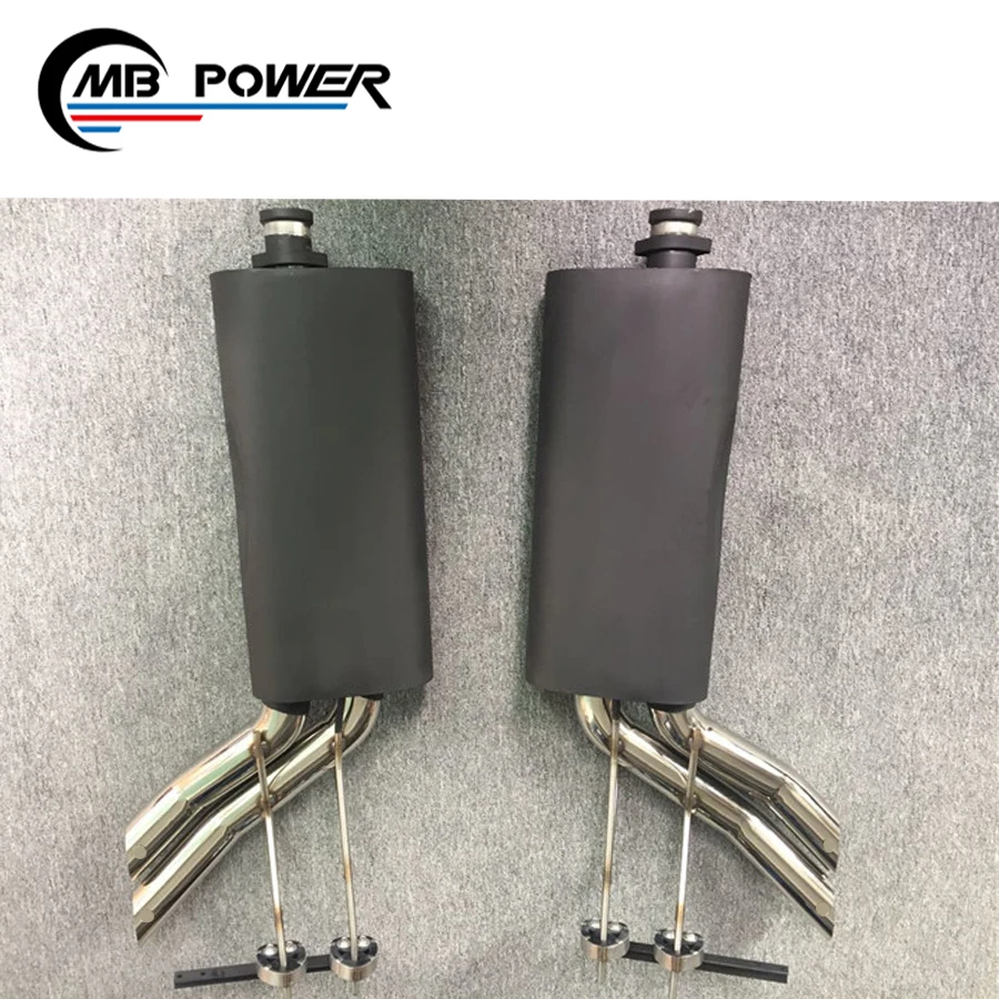 G CLASS W463 B стильные выхлопные наконечники с хромовым гальваническим покрытием для G63 G65 наконечники глушителей 1990-2018y