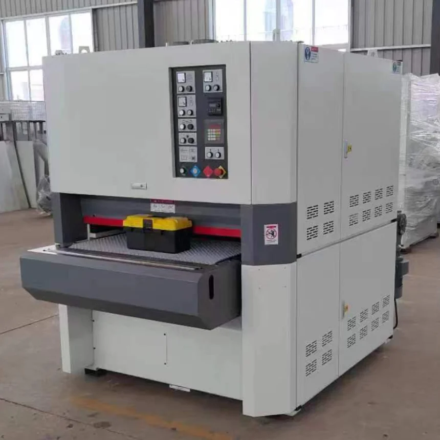 Sanding Machine Sander Polishing for MDF HDF/Particle Board/Chipboard/OSB/Plywood Board Man-Made Wood Based Panel Grinding