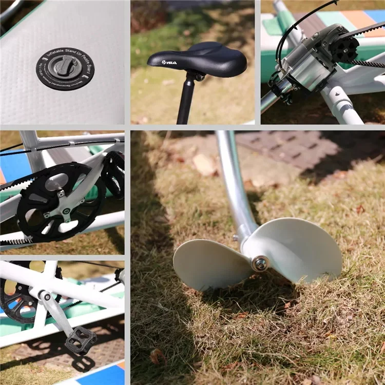 Любимый новый модный надувной плавающий один сидящий велосипед на воде для продажи