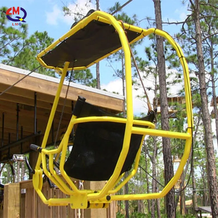 Scenic Spot Ecological Park Farm Exciting Project Aerial Bicycle Wire Rope Bicycle
