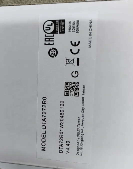 Original and new digital temperature controller DTA7272R0 for DELTA