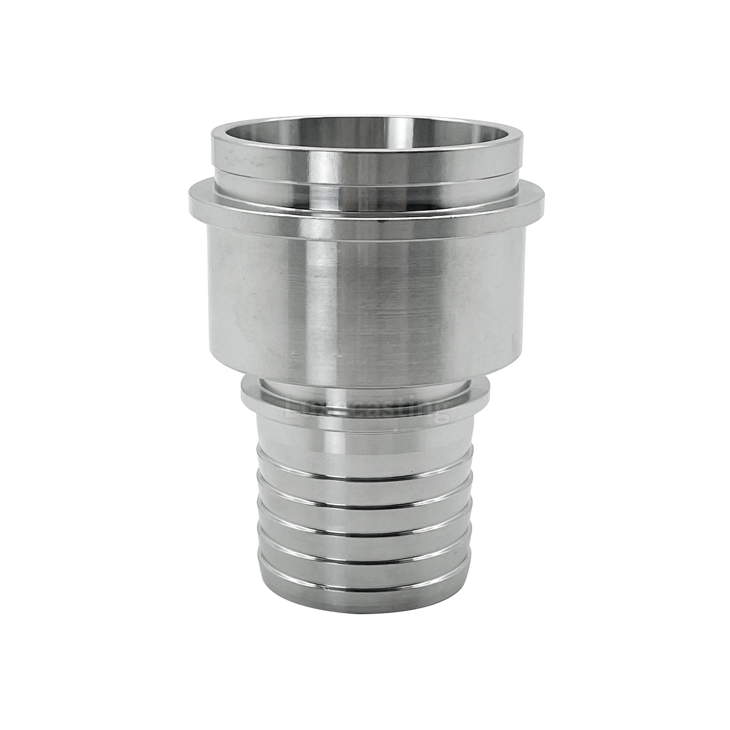 Tri Clamp Food Grade Pipe Fitting with Shank Stainless Steel 304/316L Sanitary Hose Adapter coupling