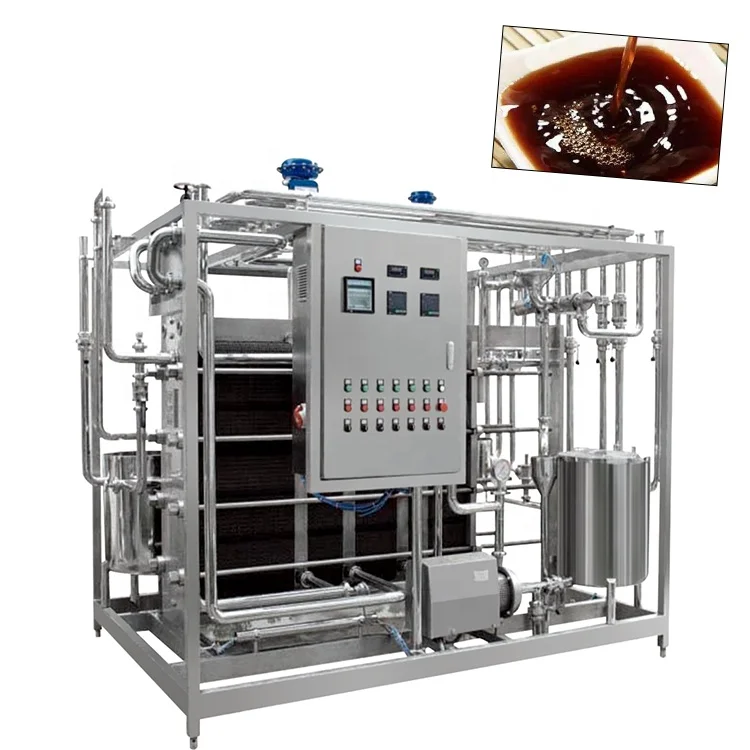 
Plate Sterilizer Milk Sterilizer High Efficient Plate Type High Temperature Milk Sterilizer 