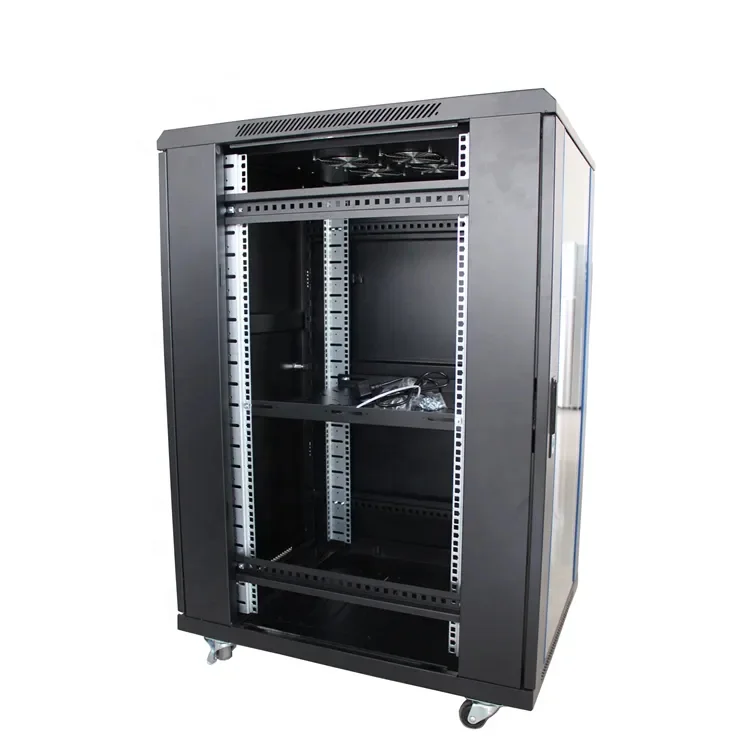 19' Best Price DDF Waterproof Floor Standing  32U 37U Network Server Rack Cabinet 22U 27U 42U 47U