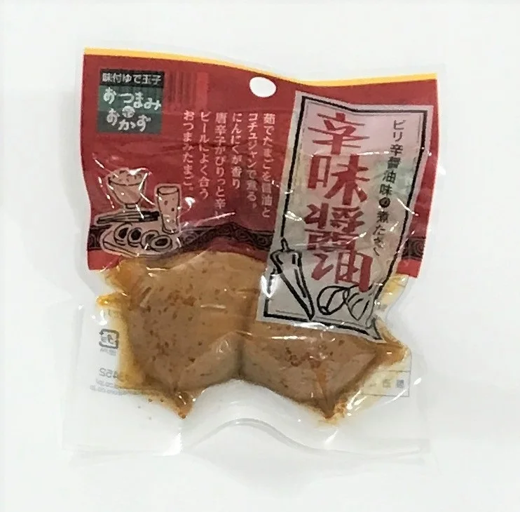 Boiled Egg Spicy Soy Sauce Flavor Japan Snacks By Retort Sterilization