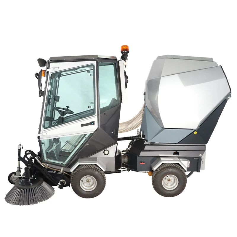Container Garbage Snow Cleaner Machine Snow brush Compact Plate  Road Sweeper Snow Blade mechanical sweeper