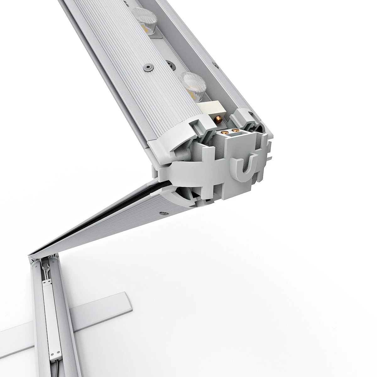 Advertising media LED Light Box For Company Sign with Wide Aluminum Frame Double Side LED Light Box Foldable Design