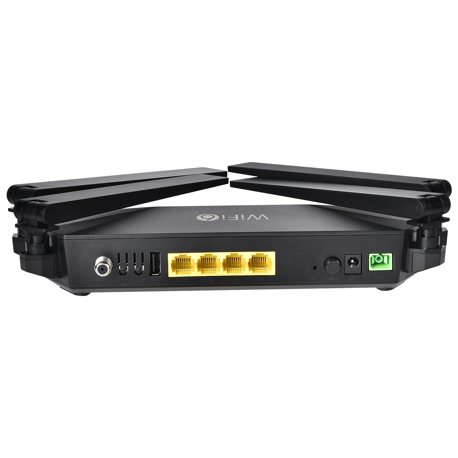 Onu Epon Ont Ac 1200 Gpon Band Wifi 6 4Ge Gpon/Epon Gigabit Four-Antenna Dual 2.4G 5 Ftth 5Ghz Ax 1800 Wi-Fi New Generation